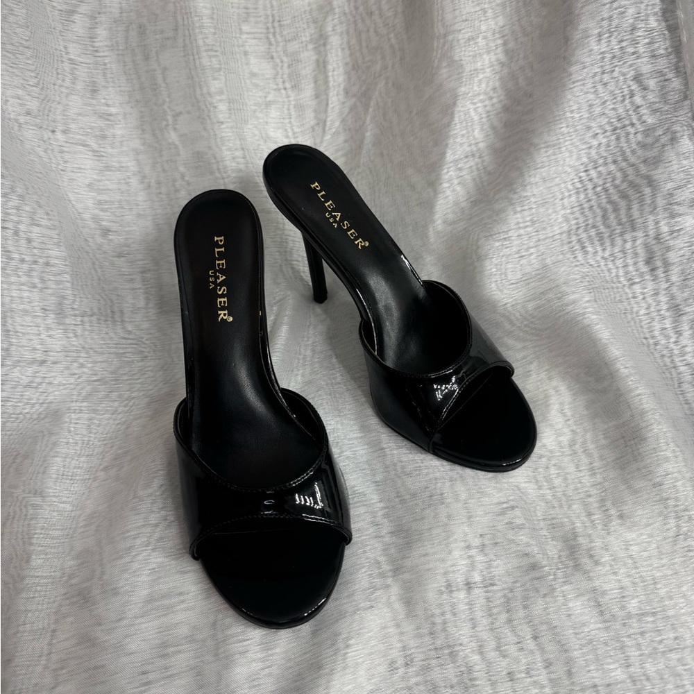 Pleaser Black Women's Heels